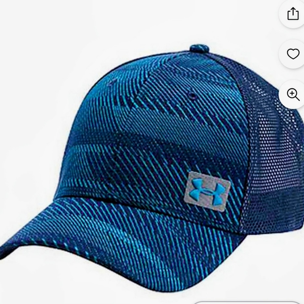 Under Armour UV Adjustable Cap Blue Lightweight
